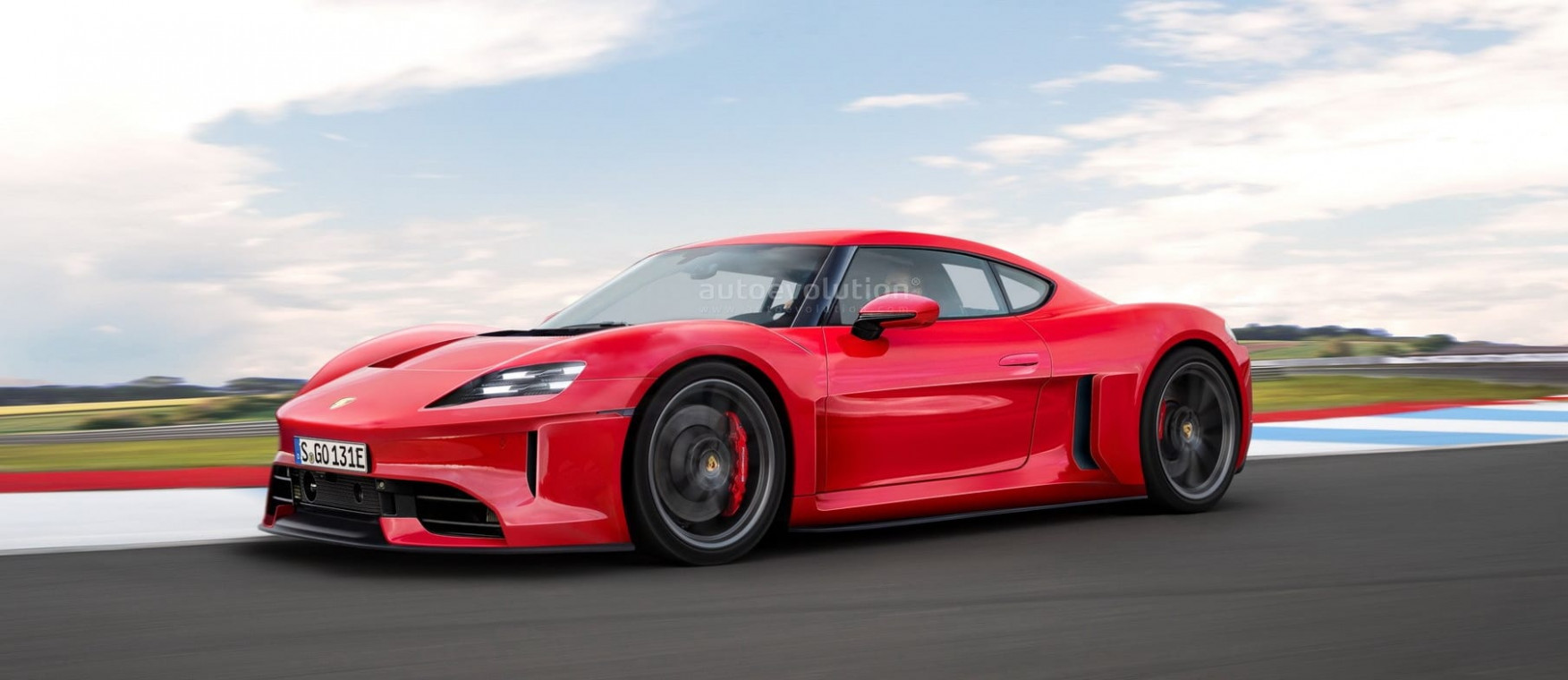 11 Porsche 11 Boxster and Cayman imagined with electric power - 2024 Porsche 718