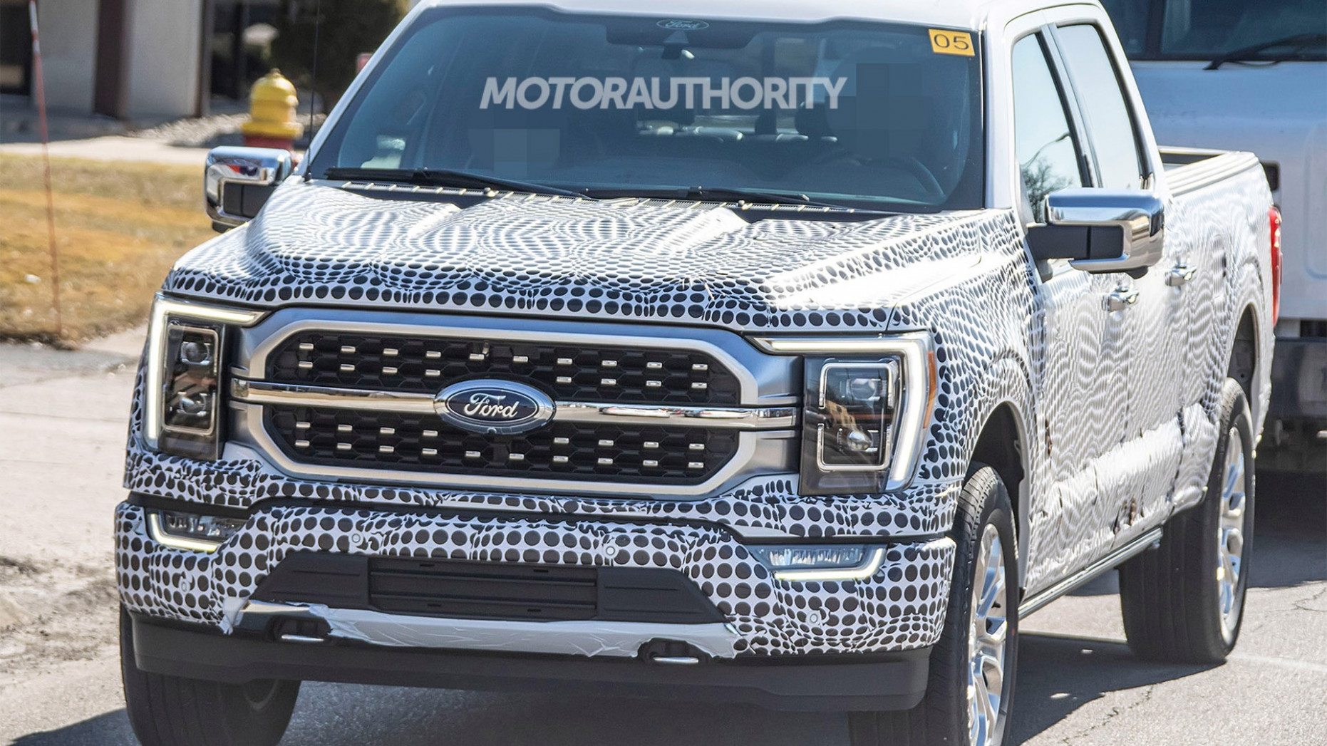 15 Ford F-15 spy shots - 2024 Ford F100