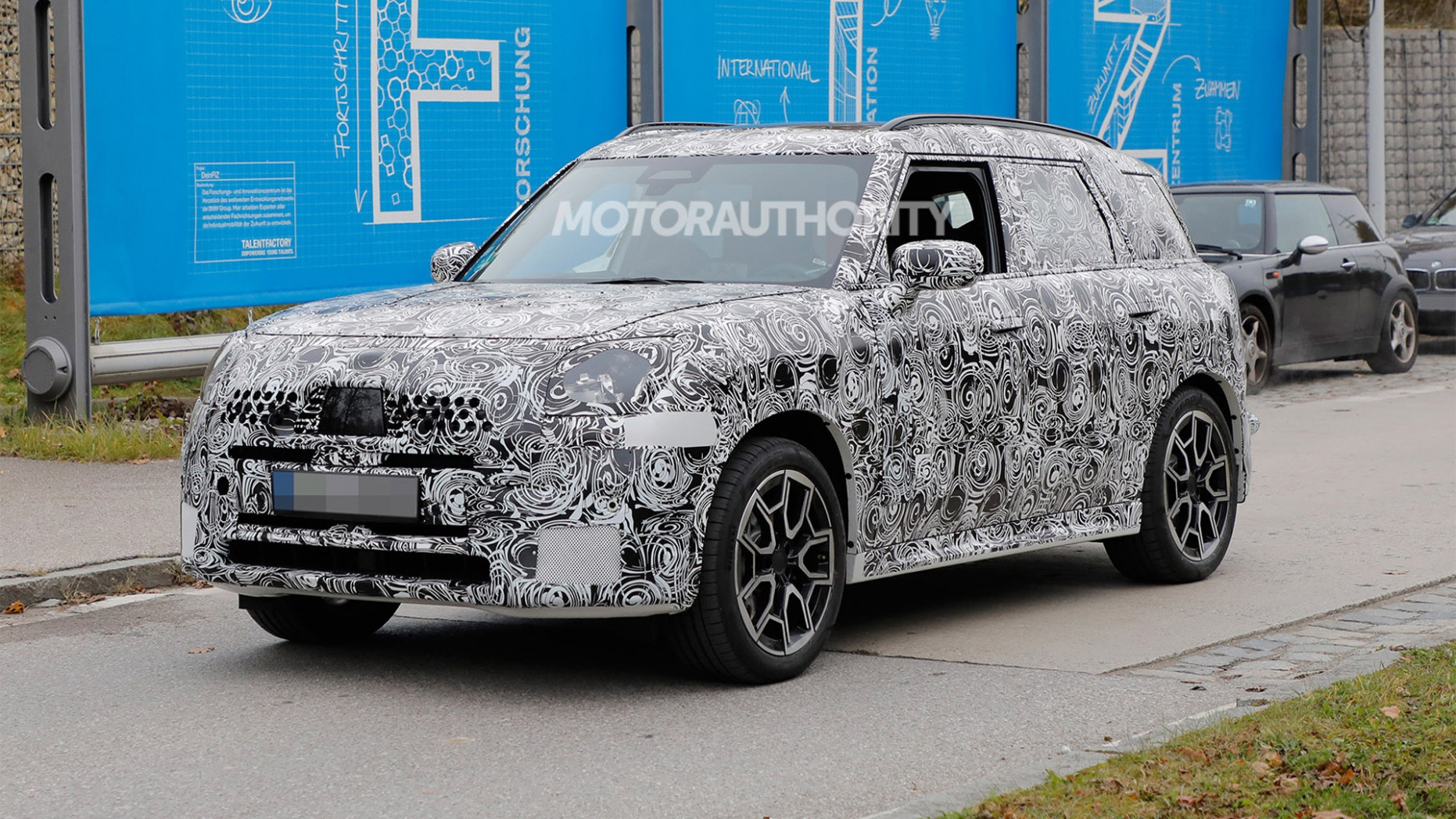 15 Mini Countryman spy shots: ICE and battery-electric power on  - 2024 Spy Shots Mini Countryman