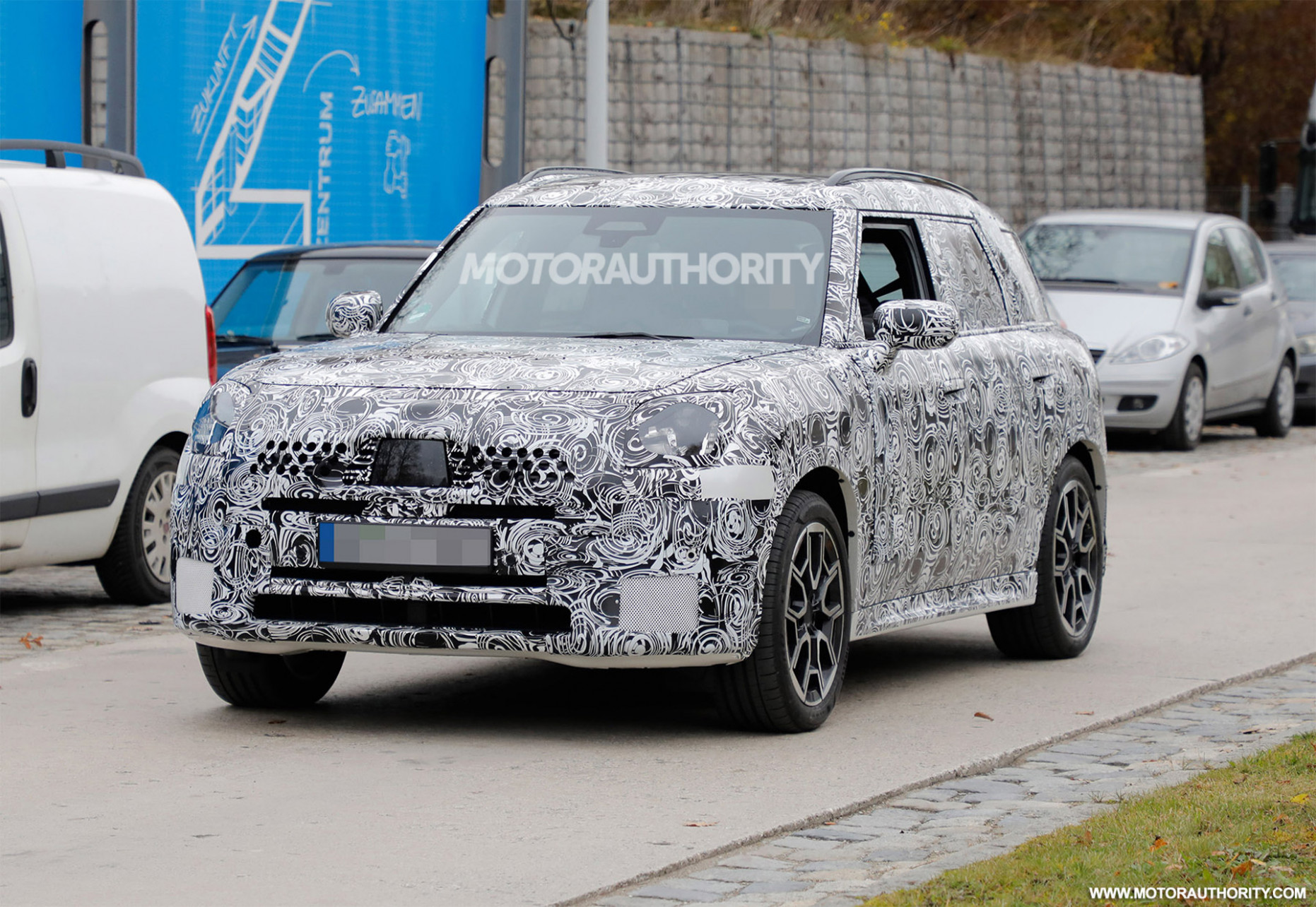 15 Mini Countryman spy shots: ICE and battery-electric power on  - 2024 Spy Shots Mini Countryman