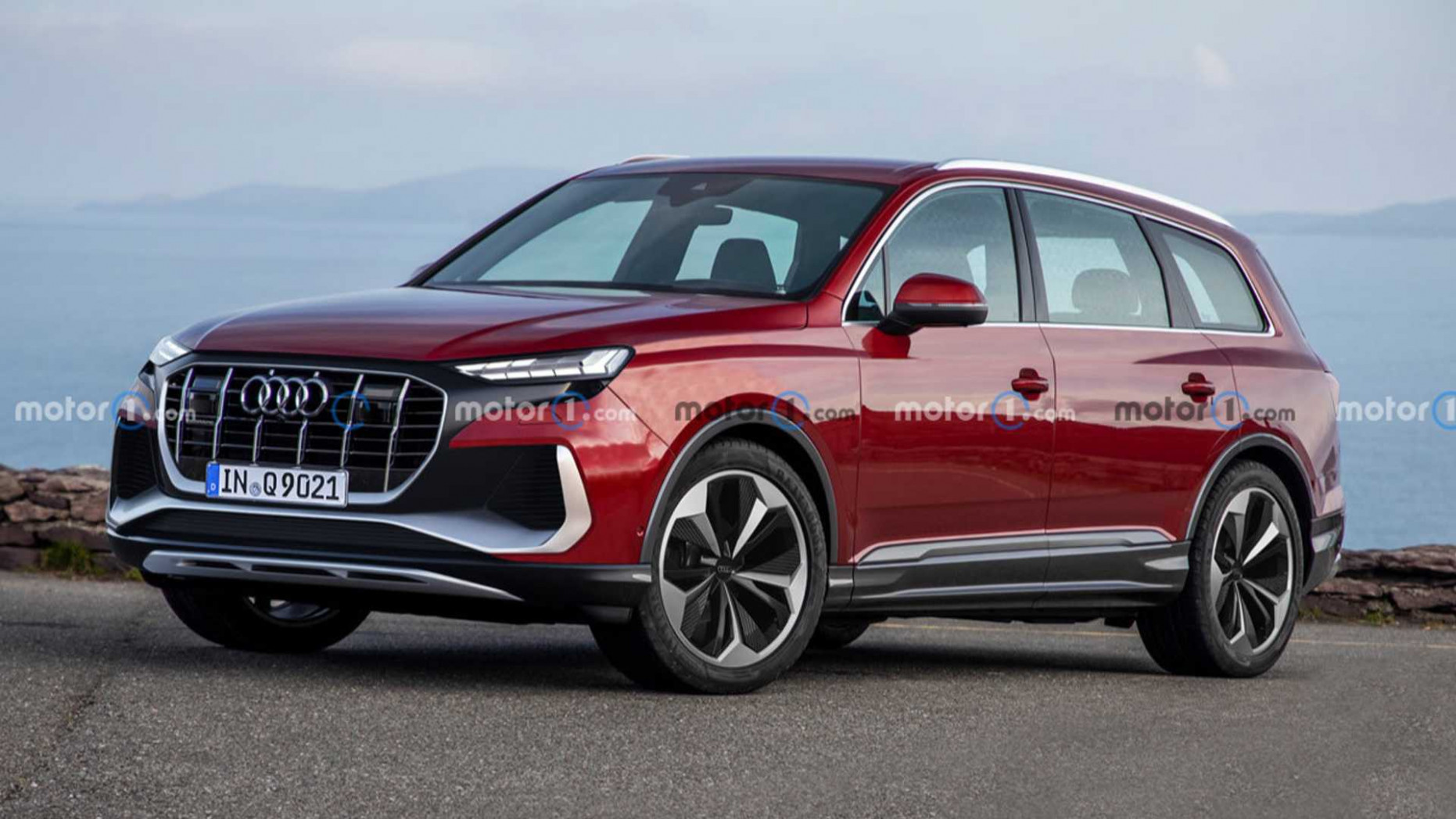 Audi Q10 unofficial rendering previews the new four rings flagship - 2024 Audi Q9