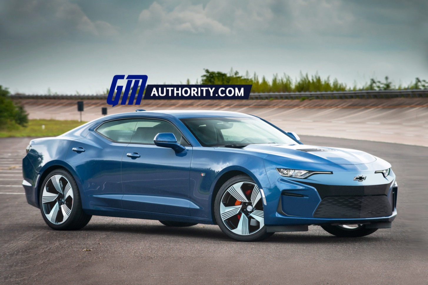We Render A Potential Electric Camaro Sedan - 2024 The All Chevy Camaro