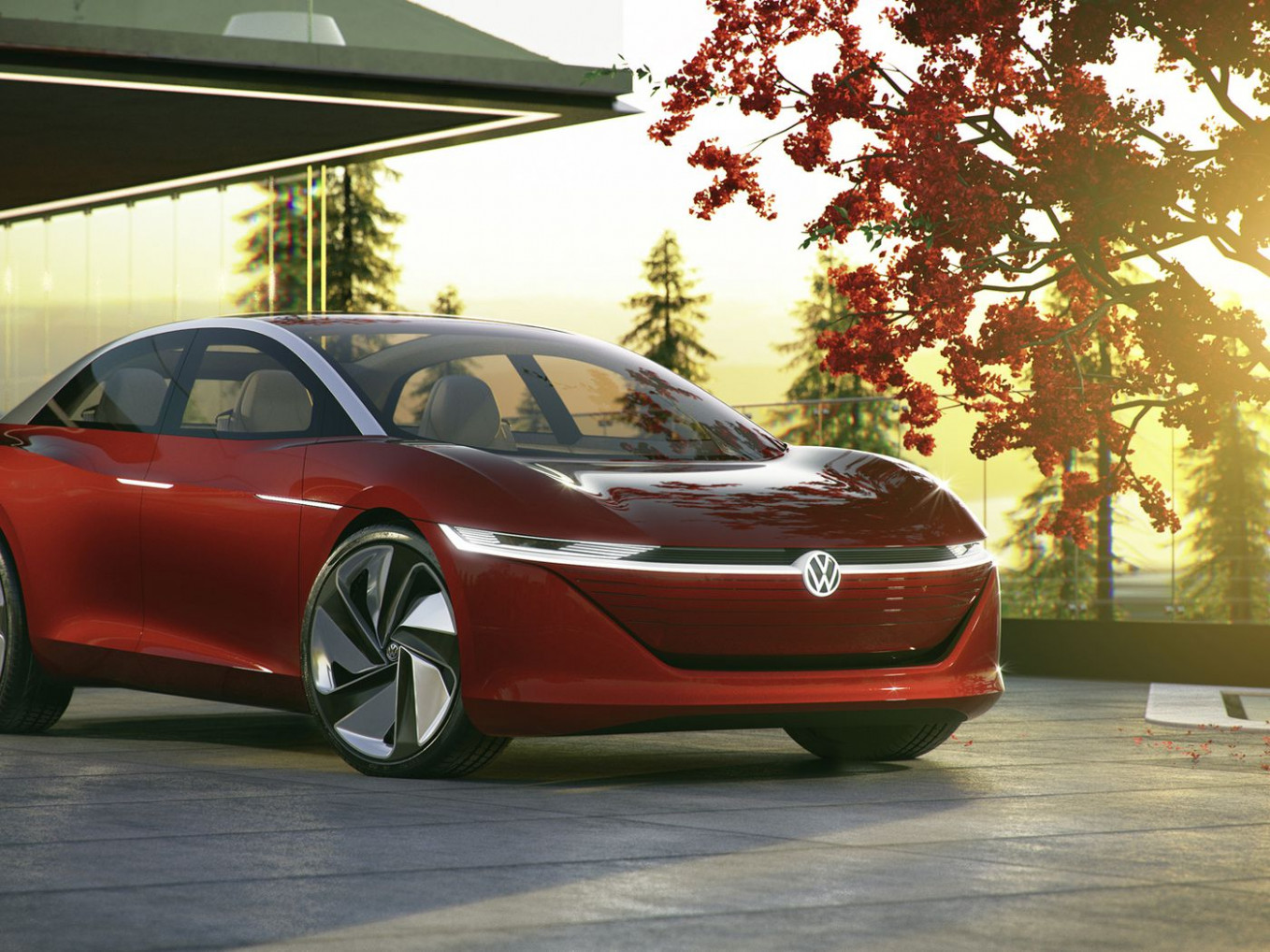 VW's all-electric I.D. Vizzion coming 'by 12' with 12 miles of